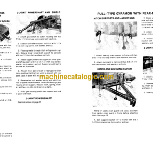 John Deere 127 Gyramor Rotary Cutter Operator’s Manual (OMW21321)