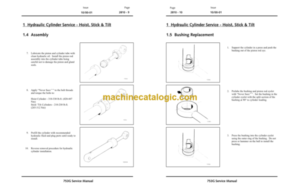 John Deere 753G Tracked F/B Technical Manual (TM1887-1)