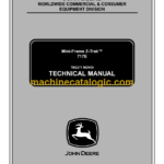 John Deere 717E Mini-Frame Z-TrakTM Technical Manual (TM2277)