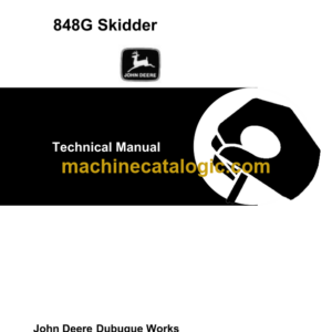 John Deere 848G Skidder Technical Manual (TM1898)