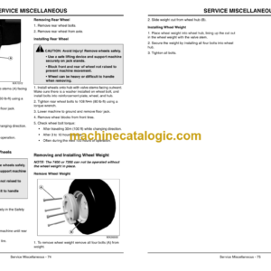 John Deere 7200, 7400 Trim and Surrounds Mower Operator’s Manual (OMTCU27212)