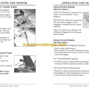 John Deere F510 and F525 Front Mowers Operator’s Manual (OMM134151)