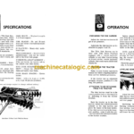 John Deere TWA Disk Harrow Operator's Manual (OMB25389)