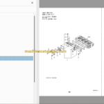 Hitachi ZX60-5G Hydraulic Excavator Parts Catalog & Engine Parts Catalog & Equipment Components Parts Catalog