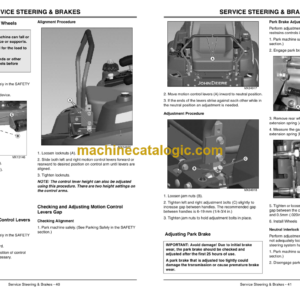 John Deere Z510A and Z520A Z-Trak Estate Series Operator’s Manual (OMTCU22799)