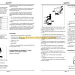 John Deere 1948GV HV, 2148HV, 2354HV and 2554HV Sabre Yard and Garden Tractors Operator's Manual (OMM141871D0)