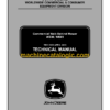 John Deere WE80, WE85 Commercial Walk Behind Mower Technical Manual (TM112819)