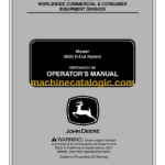 John Deere 8000 E-Cut Hybrid Mower Operator's Manual (OMTCU23701)