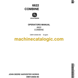 John Deere 6622 Combine Operator's Manual (OMH120056)