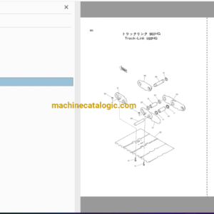 Hitachi EX100M Hydraulic Excavator Parts Catalog & Equipment Components Parts Catalog