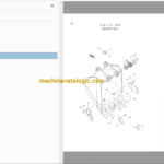 Hitachi EX100M Hydraulic Excavator Parts Catalog & Equipment Components Parts Catalog
