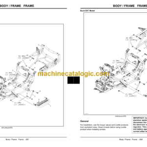 John Deere 500, 500EX and 500EXT Buck Utility ATV Technical Manual (TM2153)