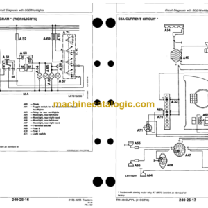 John Deere 2155 to 3255 Tractors Operation and Tests (Supplement) Technical Manual (TM4436SUPPL)