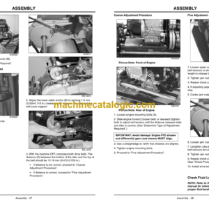 John Deere 180C, 220C & 260C Walk-Behind Greensmower Operator’s Manual (OMTCU22819)