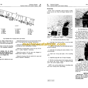 John Deere 700 and 750 Grinder-Mixers Technical Manual (TM1079)