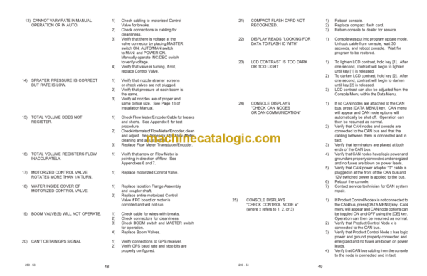 Hagie MODEL STS 14 HI-TRACTOR Operator's Manual (TMFA103919)