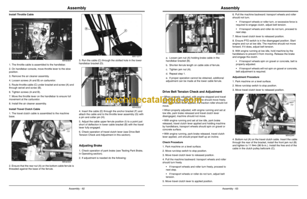 John Deere 180 and 220 E-Cut Hybrid Walk Greens Mower Operator's Manual (OMTCU32631)