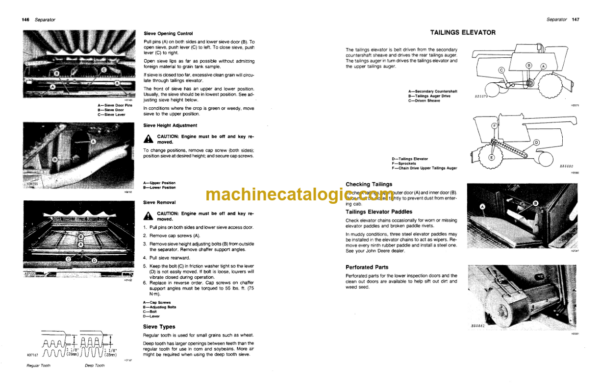 John Deere 6622 Combine Operator's Manual (OMH120056)