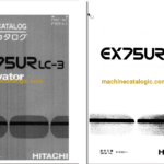 Hitachi EX75URLC-3 Excavator Parts Catalog & Equipment Components Parts Catalog