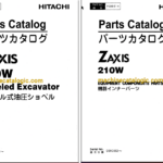Hitachi ZX210W Wheeled Excavator Parts and Equipment Components Parts Catalog