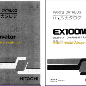 Hitachi EX100M-3 Excavator Parts Catalog & Equipment Components Parts Catalog