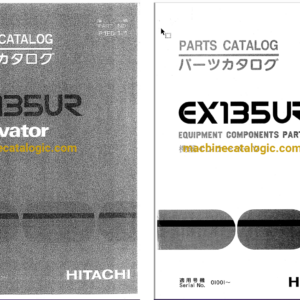 Hitachi EX135UR Excavator Parts Catalog & Equipment Components Parts Catalog