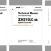 Hitachi ZH210-5B ZH210LC-5B Hybrid Excavator Technical and Workshop Manual