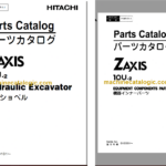 Hitachi ZX10U-2 Hydraulic Excavator Parts Catalog & Equipment Components Parts Catalog