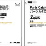 Hitachi ZX25 Excavator Parts Catalog & Equipment Components Parts Catalog