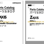 Hitachi Zaxis ZX22U-2 Hydraulic Excavator Parts Catalog & Equipment Components Parts Catalog