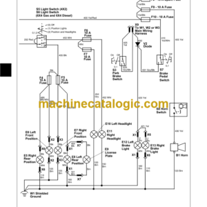 John Deere 4X2 and 4X6 Gator Utility Vehicles Technical Manual (TM1518)