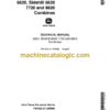 John Deere 6620 Sidehill 6620 7720 and 8820 Combines Technical Manual (TM1202)
