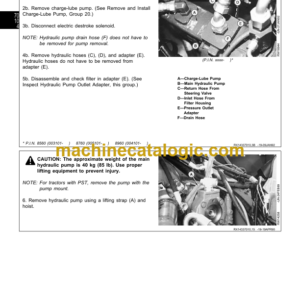 John Deere 8560 8760 and 8960 Tractors Repair Technical Manual (TM1433)
