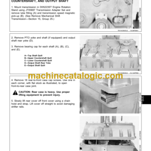 John Deere 8570 8770 8870 and 8970 Tractors Repair Technical Manual (TM1549)