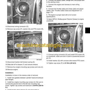 John Deere GT225 GT235 GT235E and GT245 Garden Tractors Technical Manual (TM1756)