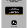 John Deere LTR155 LTR166 and LTR180 Lawn Tractors Technical Manual (TM1768)