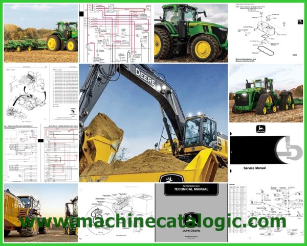 John Deere AG & CF Service Manual PDF SET (74.8 GB EN)