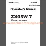 Hitachi ZX95W-7 Wheeled excavator Operator's Manual