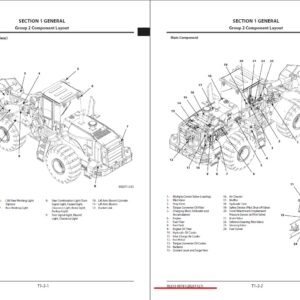 Kawasaki (KCM) Construction Machinery Service and Parts Manual Full PDF 2024