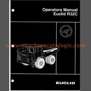 Euclid R32C 353TD Operators Instruction Manual