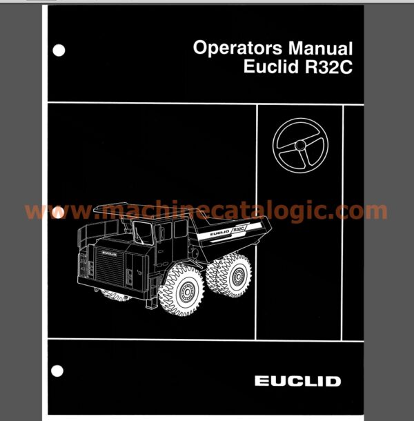 Euclid R32C 353TD Operators Instruction Manual