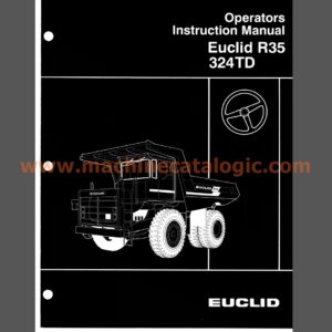 Euclid R35 324TD Operators Instruction Manual