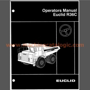 Euclid R36C 357TD Operators Instruction Manual