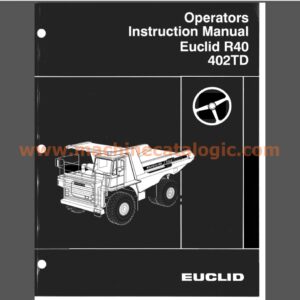 Euclid R40 402TD Operators Instruction Manual