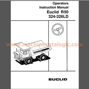 Euclid R50 324-326LD Operators Instruction Manual