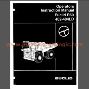 Euclid R60 402-404LD Operators Instruction Manual