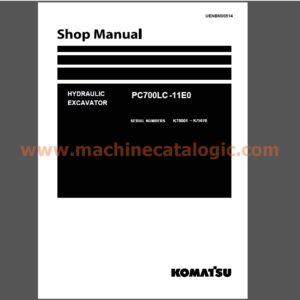 Komatsu PC700LC-11E0 Excavator Shop Manual (UENBM00514)