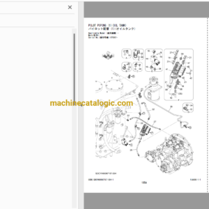 Hitachi ZX490-7G Series Hydraulic Excavator Full Parts and Engine Parts Catalog