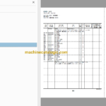Hitachi TX75US Telescopic Crawler Crane Full Parts Catalog