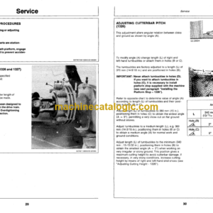 John Deere 1326 and 1327 Impeller Mower-Conditioners Operator’s Manual (OMCC22166)